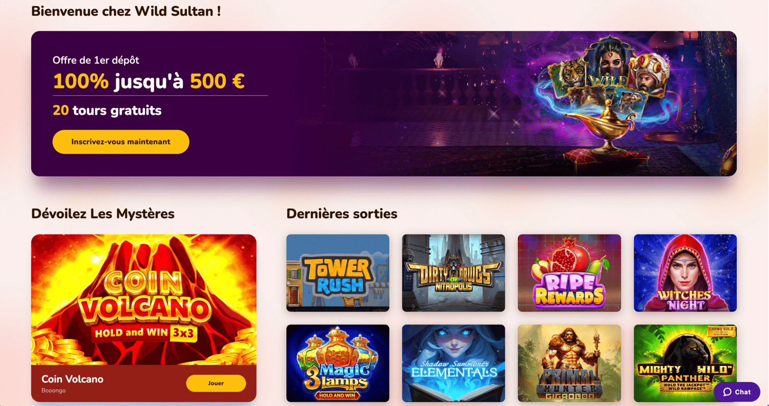 Wild Sultan Casino